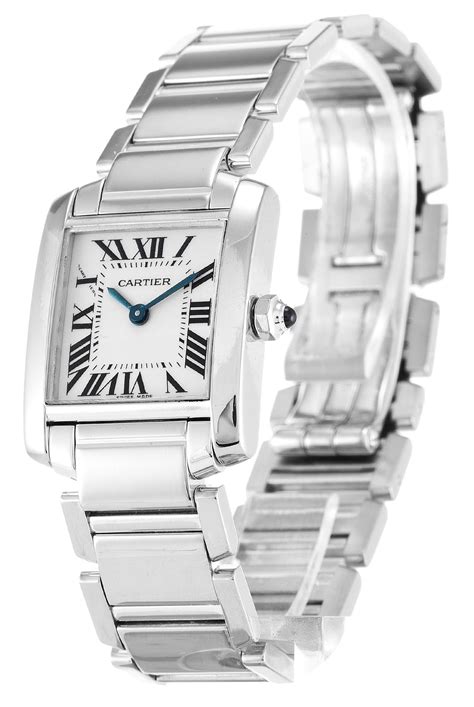 cartier tank francaise watch dupe|reproduction cartier tank watch.